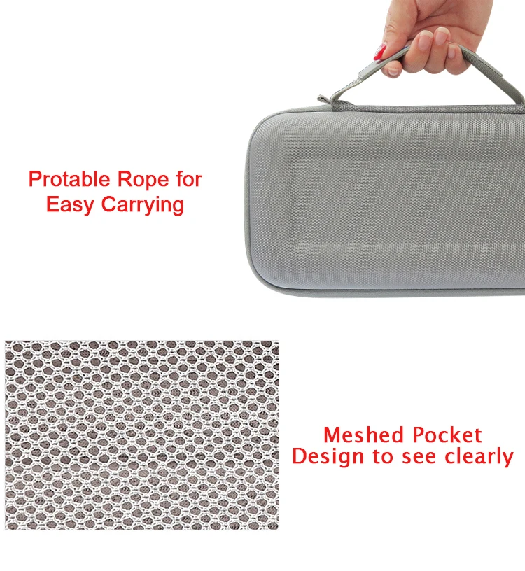 8 Liboer Silver Travel Bags for Nintendo Switch Large Nintend Switch Case Hard Carrying Case for Nintendos Switch Console