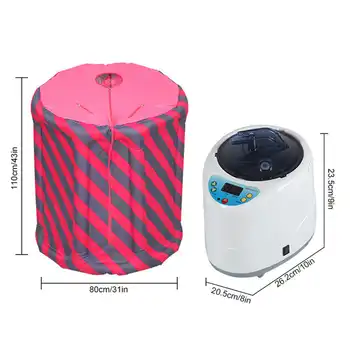 Inflatable Portable Steam Sauna HOME SAUNA SPA STEAM BATH Lose Weight Detox Therapy Steam Fold Wet Sauna Cabin Relieve Pressure