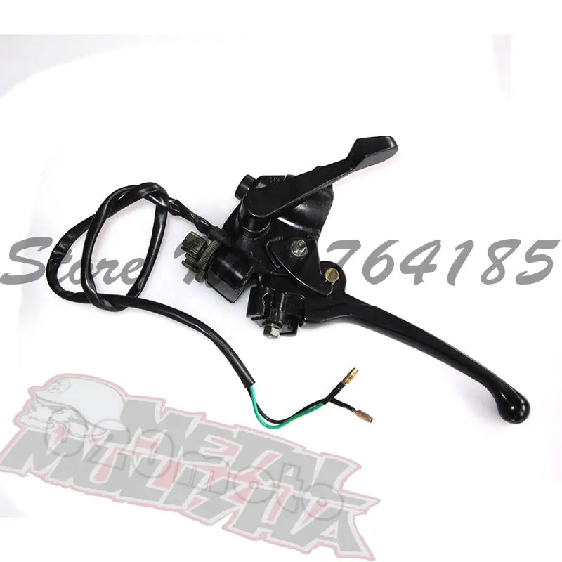 ATV throttle thumb brake lever with double brakein Levers, Ropes