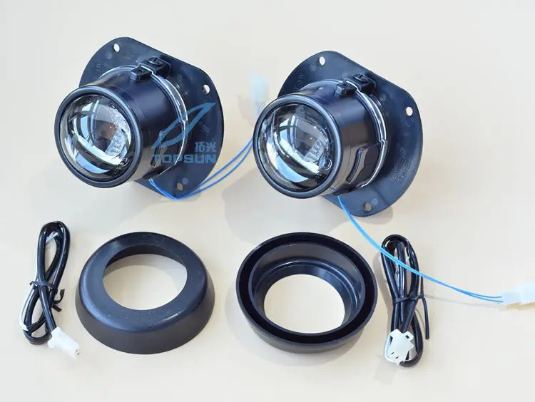 

GZTOPHID car bifocal fog lens for BENZ C-CLASS,S-CLASS,MERC EDES BENZ,AMG NW, Taiwan product, Front bumper lights, free shipping