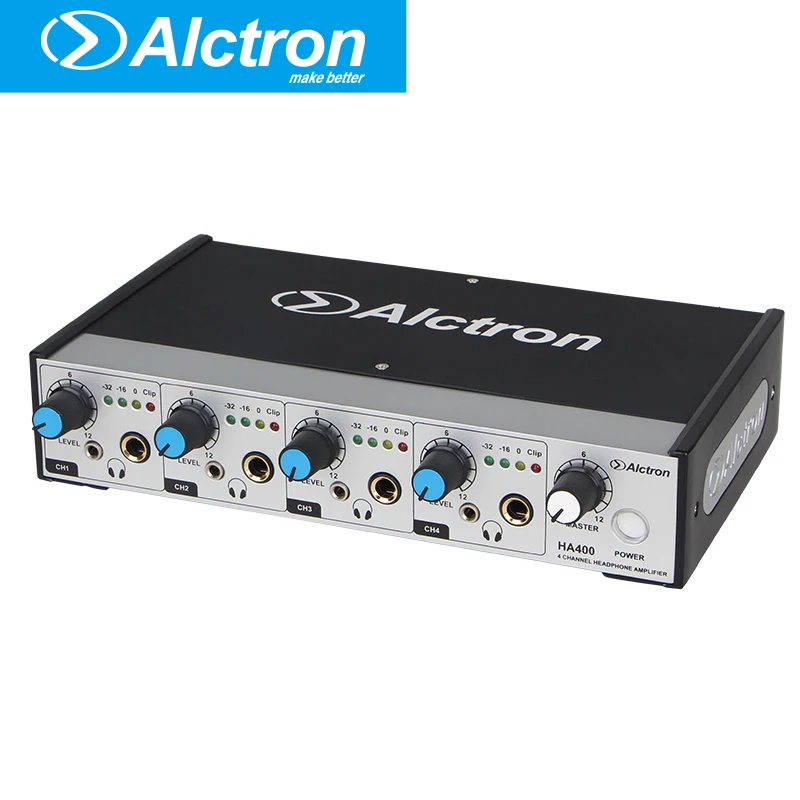 Профессиональный компактный усилитель для наушников Alctron HA400 используется на