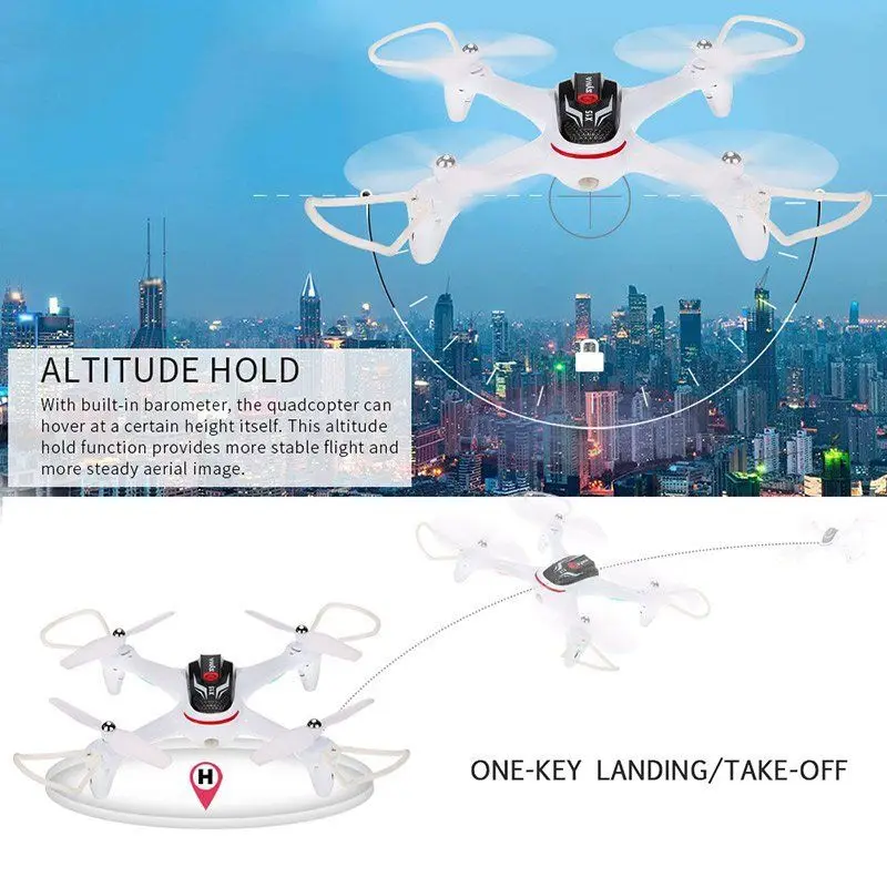 SYMA X15 RC Quadcopter RTF 4CH 6-axis Gyro Altitude Hold One Key to Take off  3D Rollover 2.4GHz Wireless Remote Control Drone