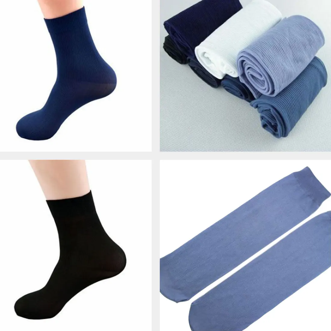 

Men Cotton Man Day Single New Resist Rise The Ball Small Lattice Business Affairs Leisure Time Male Socks