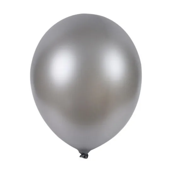 36 дюймов шар гигантский Золотой Свадебные украшения латекс воздушные шары с днем День рождения поставки надувные гелиевый воздух шарики 1 шт - Цвет: Серебристый