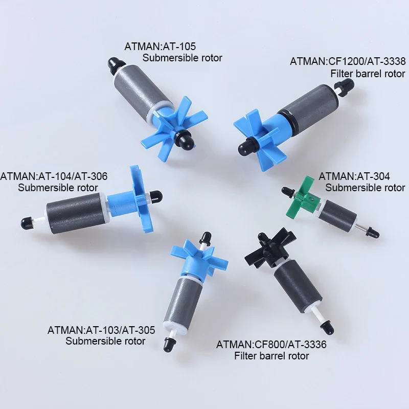 

ATMAN Submersible pump AT103/AT104/AT105/AT304/AT305 replacement rotor Filter barrel AT3338/CF800 replacement rotor accessories