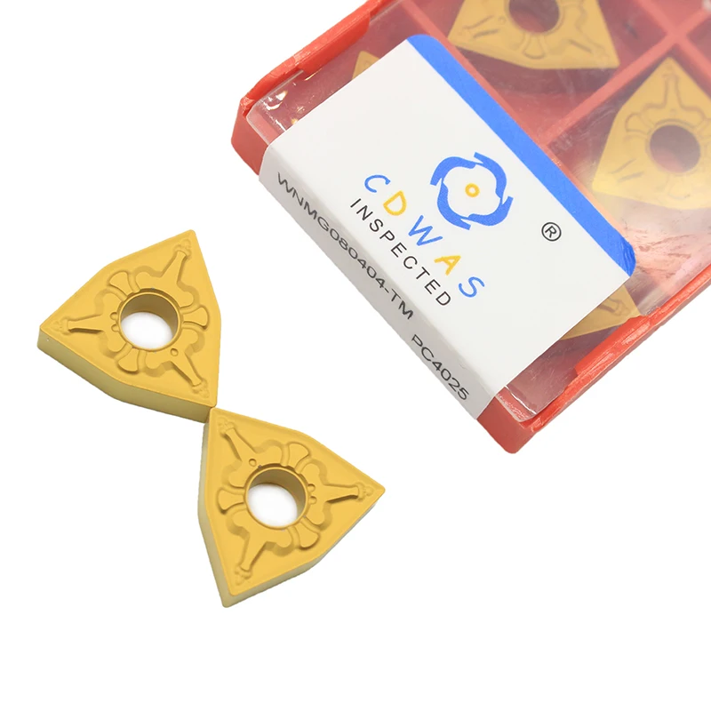 

High quality WNMG080404 TM PC4025 Carbide insert milling turning tool Lathe tool Turning insert for machining steel parts