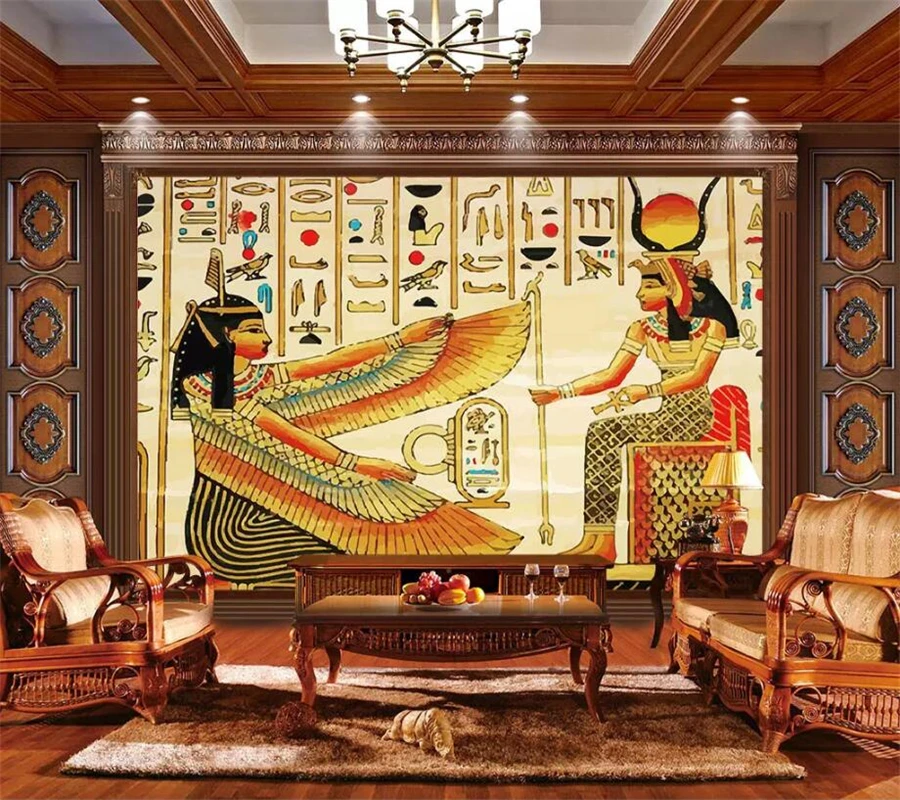 beibehang Custom Wallpaper 3d Stereo Photo Mural Egyptian Backstreet Living Room Bedroom wallpaper for walls 3 d papel de parede beibehang Custom Wallpaper 3d Stereo Photo Mural Egyptian Backstreet Living Room Bedroom wallpaper for walls 3 d papel de parede