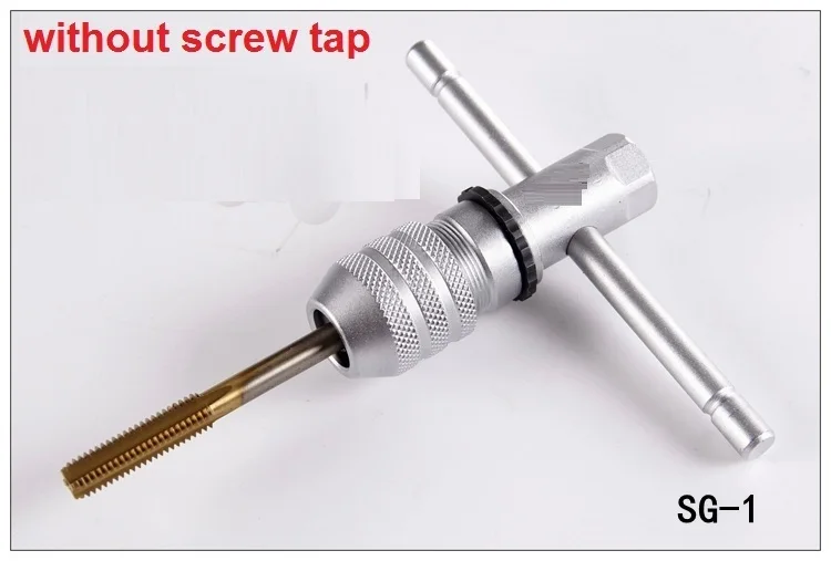 SG1 M3 M10 Adjustable ratchet screw tap wrench holder tool ratchet handle wrenchin Wrench from