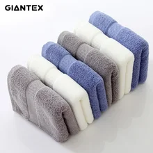 GIANTEX, 140 г, Хлопковое полотенце для лица, плотное, супер впитывающее, полотенце для ванной, s, для взрослых, 34x78 см, toallas servitte handdoeken recznik