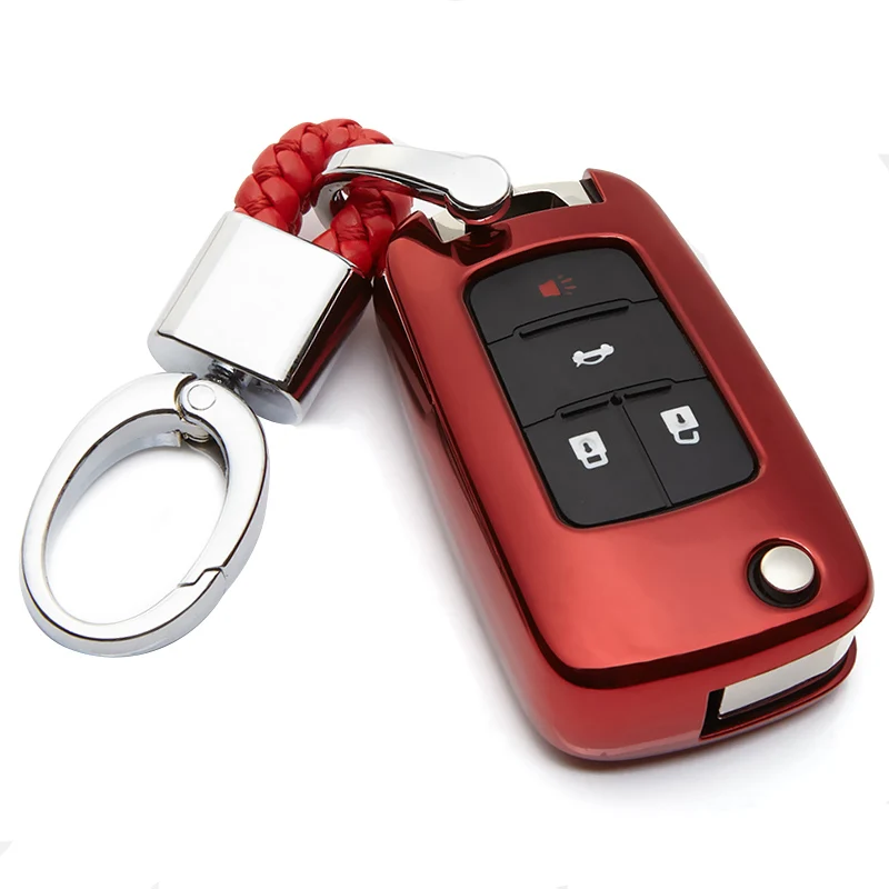 Мягкий ТПУ чехол для автомобильного ключа Chevrolet Lacetti Orlando Trax Cruze Sonic Onix Volt Tahoe Silverado