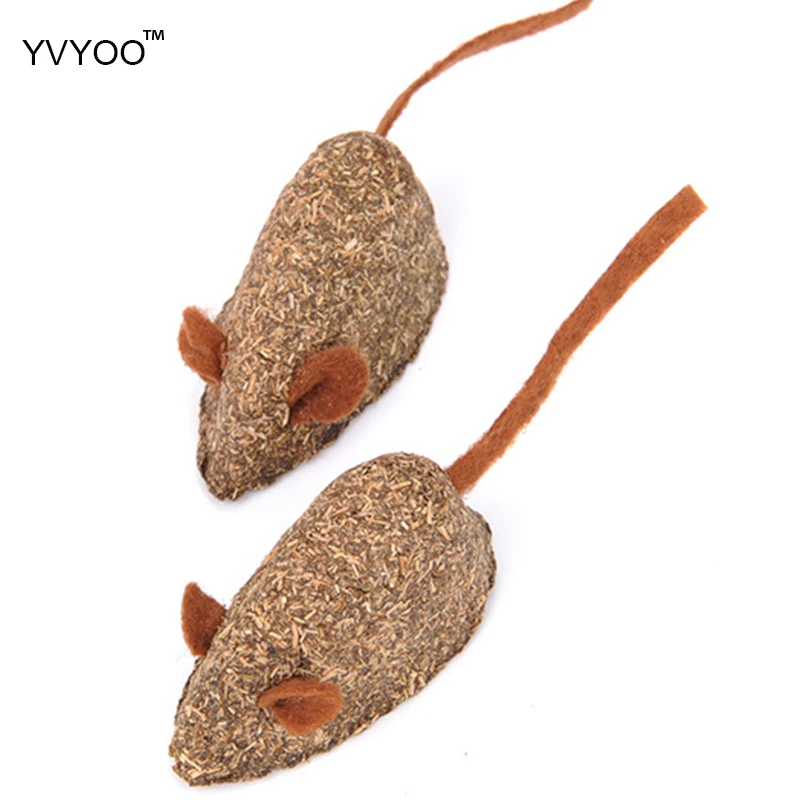 YVYOO Pet Cat toy Catnip Toys Fake mice Clean the mouth Add Vitamins Mint ball Clean the mouth 1pcs YV55