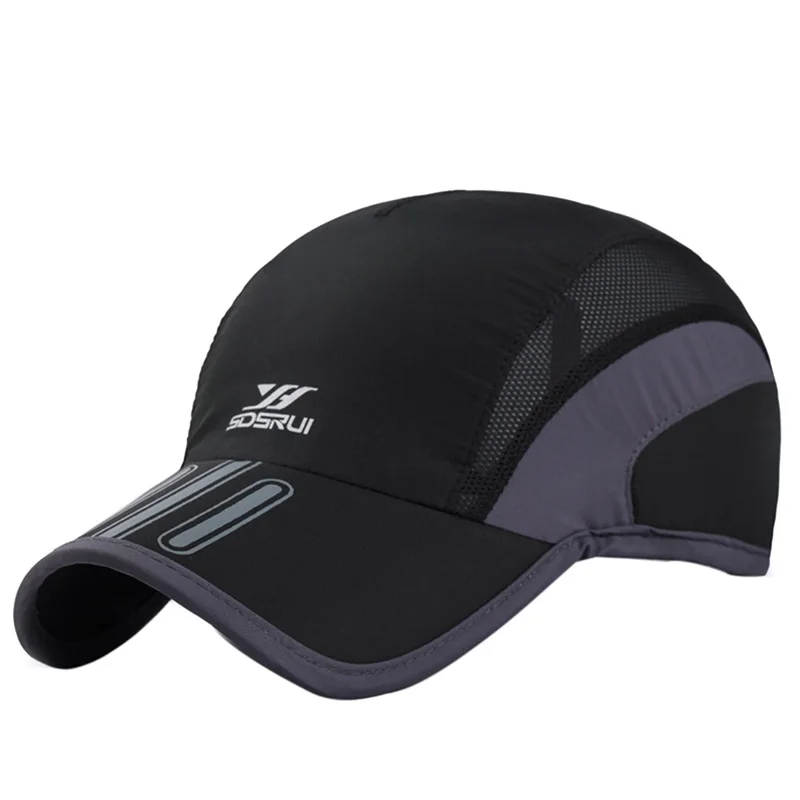 

Good! 2018 Men & Women Tenis Cap Quick Dry Sports Golf Cap Breathable Mesh Cap 5 Color Rn