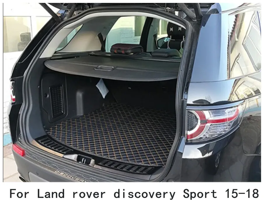 

JINGHANG Car Rear Trunk Security Shield Cargo Cover Fits For Land rover discovery Sport 2015 2016 2017 2018 ( black, beige)