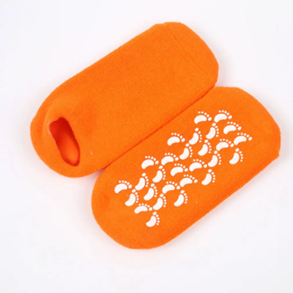 Humectante blanqueadora máscara exfoliante pies guantes Spa Gel calcetines mano máscara cuidado de los pies belleza calcetines de algodón
