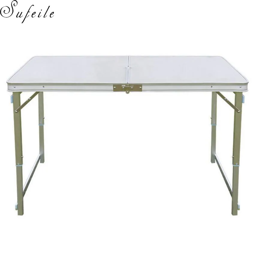 

SUFEILE Can adjust the outdoor camping table Portable aluminum alloy folding Outdoor picnic table night market stall table D5
