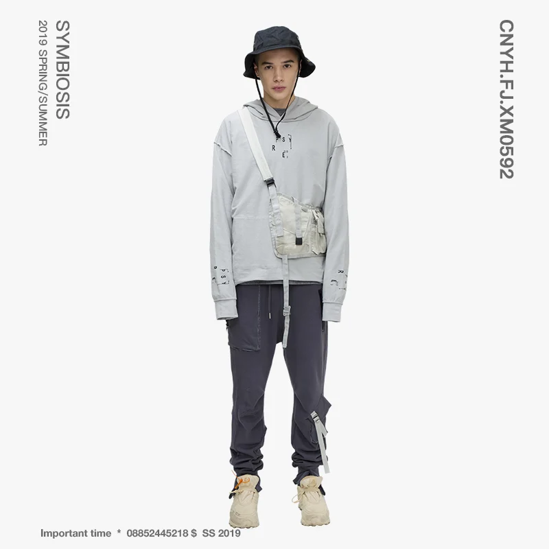 VIISHOW Streetwear Printed Men's Hoodies Brand Cotton Sudaderas Para Hombre 2019 New Spring Sweatshirts Men Hoody WD1039191