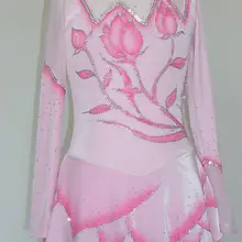 Взрослые Фигурное катание на коньках Платья для женщин с спандекс изящные бренд соревнования по фигурному катанию платье dr4033