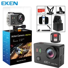 Eken V50 Pro Экшн-камера Ambarella A12 IMX258 Сенсор 4 K 30FPS мотоциклетные Камера Wi-Fi Водонепроницаемый мини Экстрим Камера