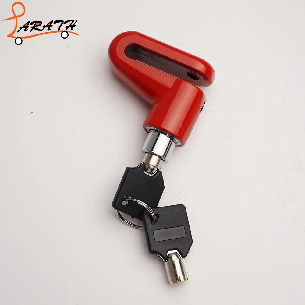 

LARATH Heavy Duty Motorcycle Moped Scooter Disk Brake Rotor Lock Security Anti-theft Motorcycle Accessories Theft Protection