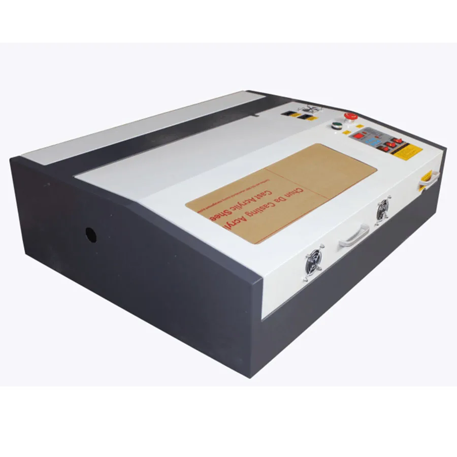 

4040 Co2 Laser Engraver 50w Laser Cutting Machine with USB Port, Lift system / up and down Laser positioning Linear Guide