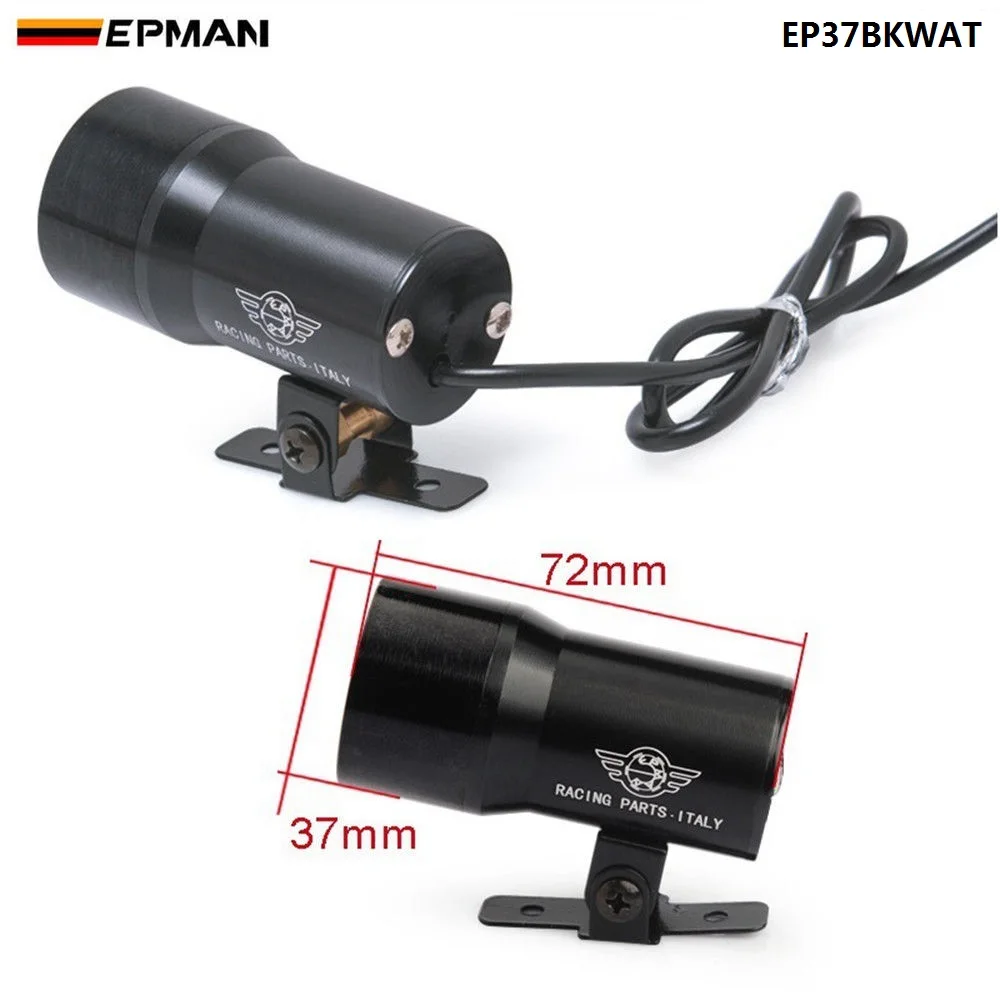 Компактный микроцифровой датчик температуры воды EPMAN Sport 37 мм с дымчатой линзой