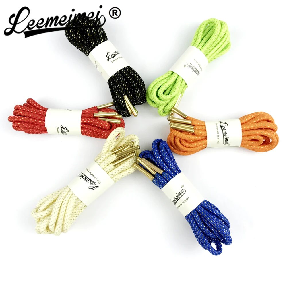 Buy Leemeimei 47inch Round Metal Tips Shoe laces Soft