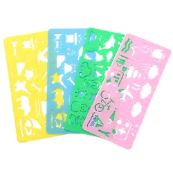4 шт./компл. скретч-арт карточная игра поделки Волшебная карточная настольная игра с цветным рисунком настольная игра s для семейная