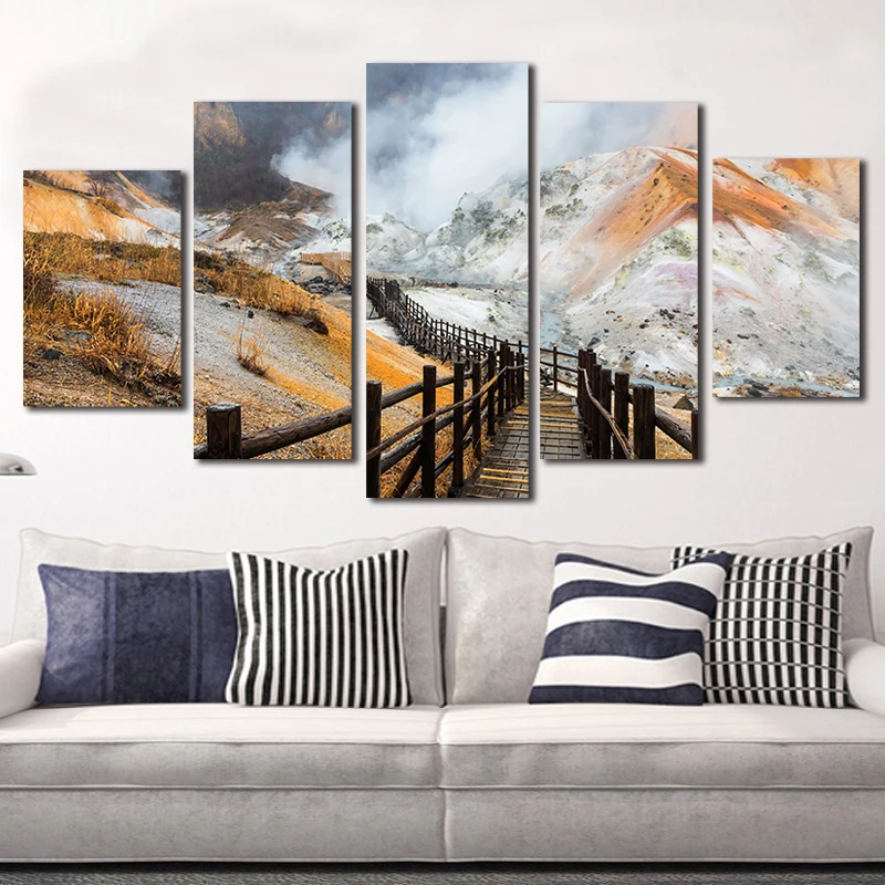 Набор для рисования на холсте 5 шт. без рамки|print on canvas|modern paintingspainting landscape |