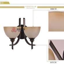 Модные настенные лампы короткое зеркало свет двойной ползунок кровать-освещение винтажная спальня лампа