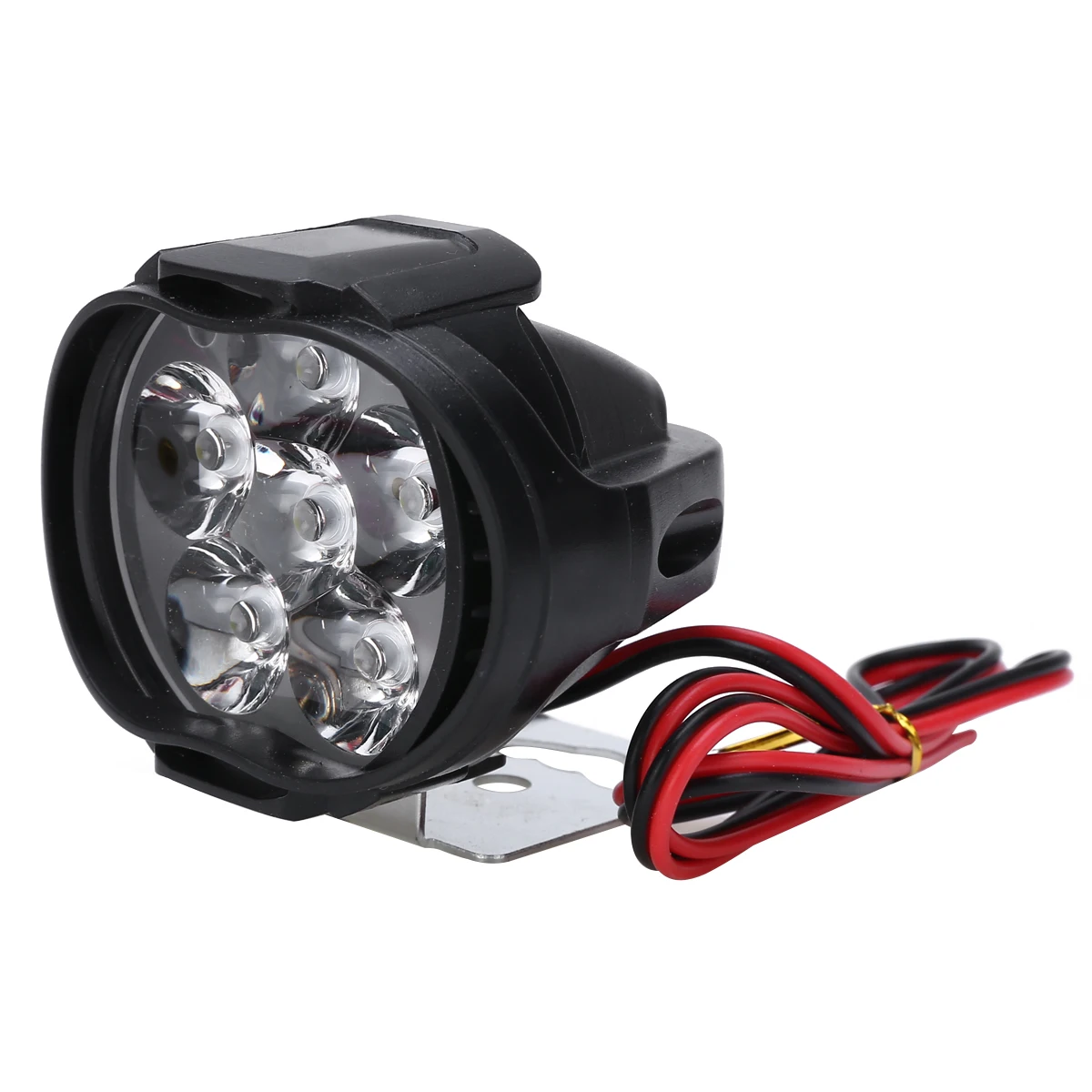 Mayitr 2pcs 9-85V 1.5A 10W 5 SMD LED High Brightness Motorcycle Headlight Fog Spot Work Lamp For Scooter ATV