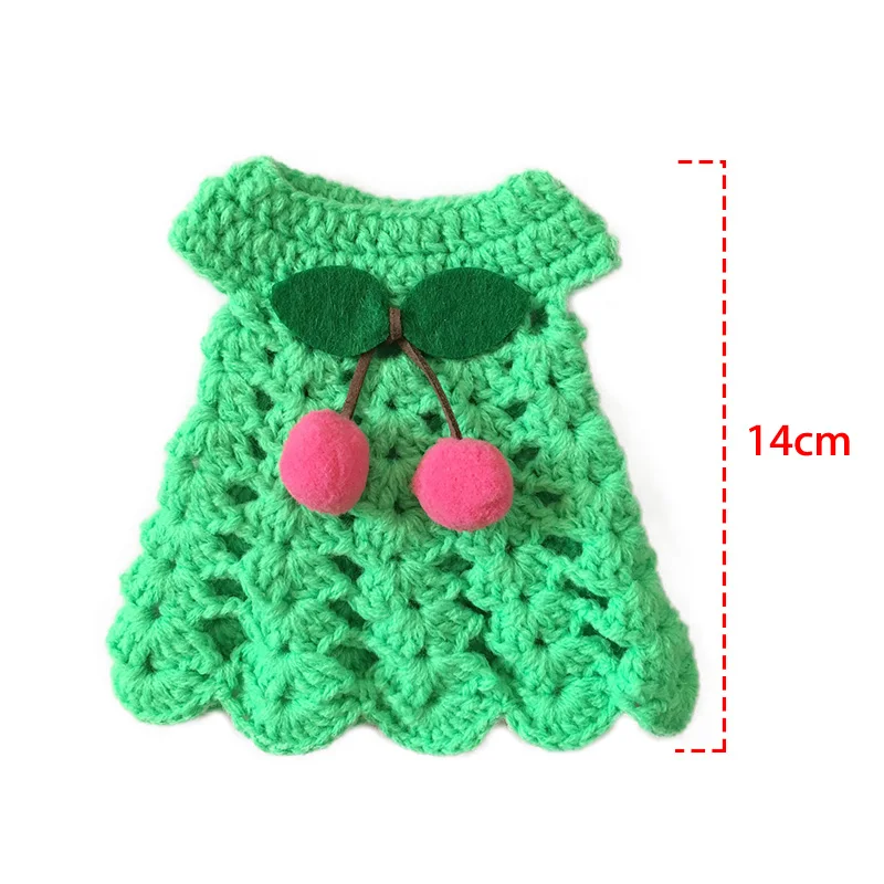 30cm Doll Clothes for Rabbit/Cat/Bear Plush Toys Soft Suit Sweater Clothes Accessories for 1/6 BJD Dolls Baby Girls Gifts 18