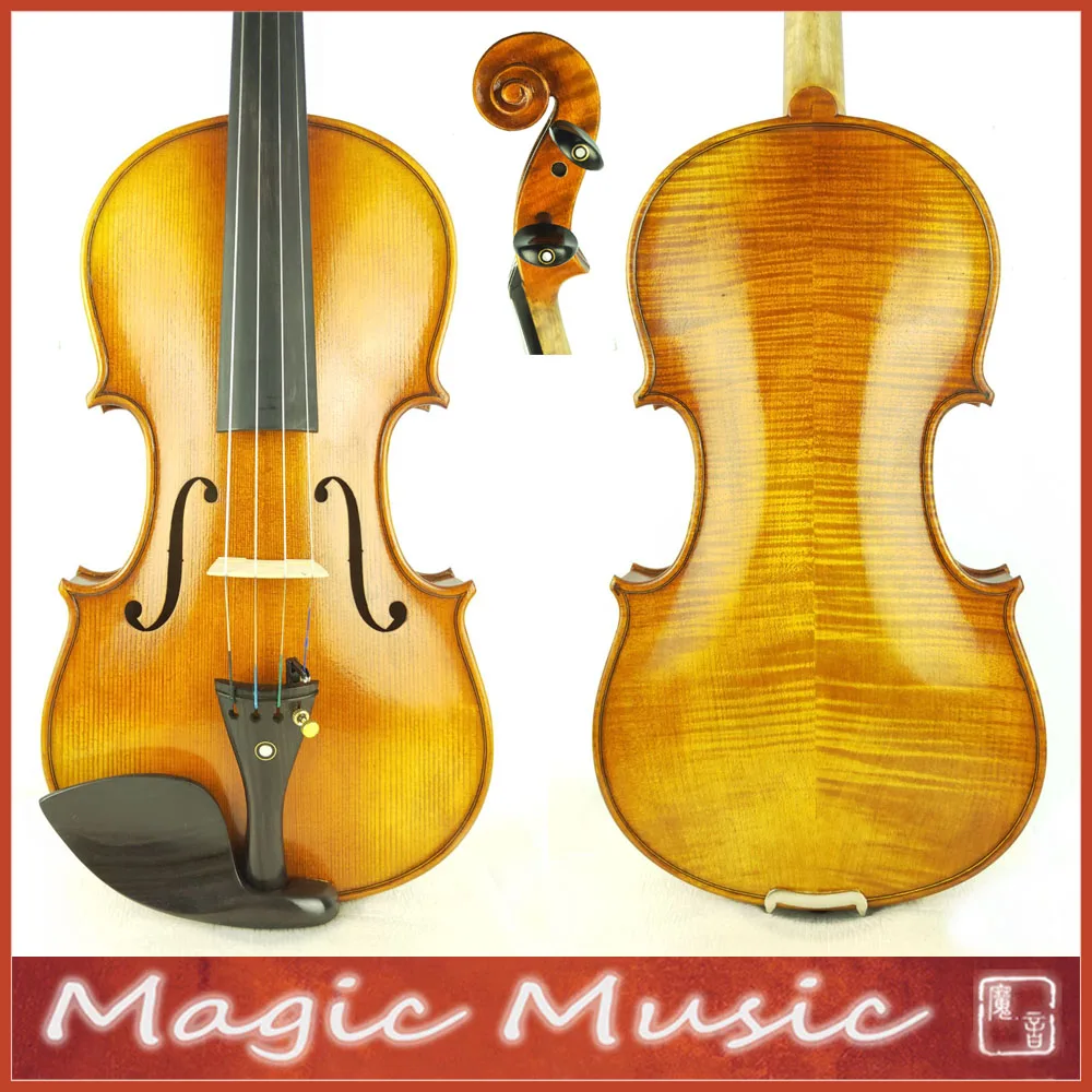 

Antonio Stradivarius 1714 "Soil" Copy Master Level 4/4 Violin, European Spruce & handmade oil varnish
