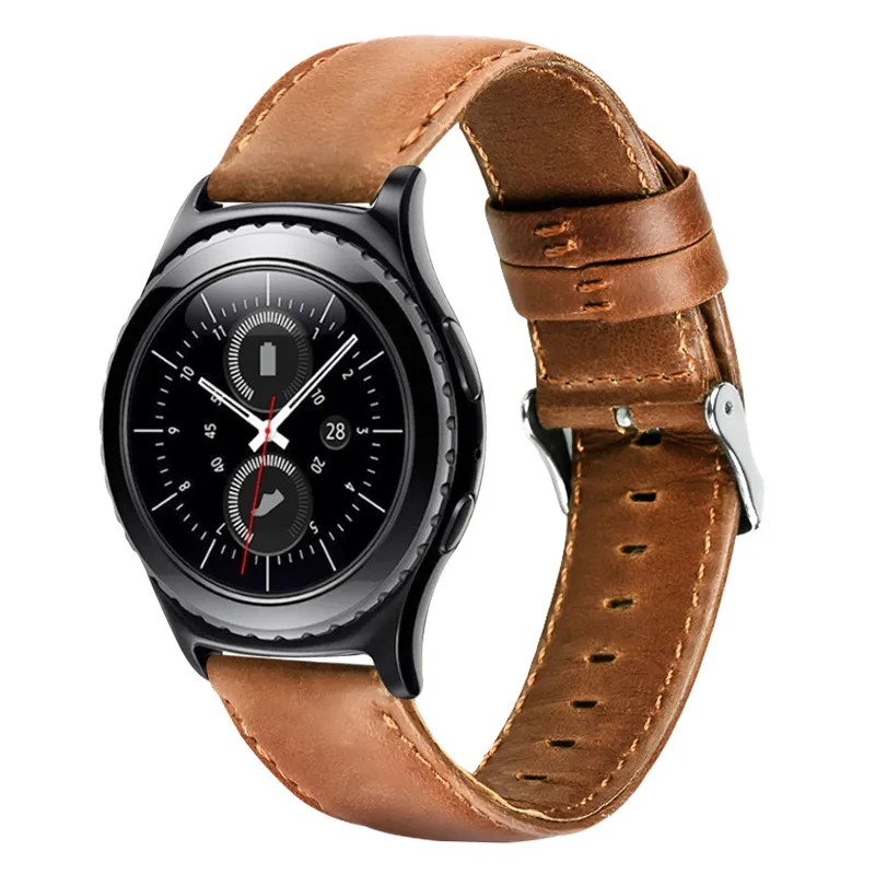 20 мм ремешок для samsung Galaxy Watch Active 40 мм Galaxy Watch band 42 мм ремешок из нержавеющей стали браслет для gear S2 Sport Classic