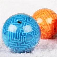 3D головоломка шар Волшебный, интеллектуальный шар лабиринт интеллект игрушки вызов трехмерный лабиринт игра Тренировки Мозга для детей