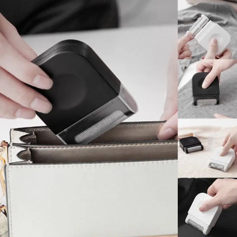 2019 Hot sale solid Household cleaning Fur Fluff Lint Remover Shaver Fuzz Off Large Clothes Fabric Carpet Roller Brushes Plastic |