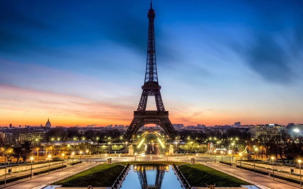 

5D Diamond embroidery scenic diamond cross stitch round diamond painting diy diamond painting Eiffel Tower