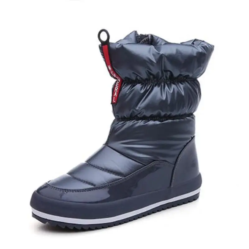 

2019 New Winter Down Boots Women Plush Warm Ankle Boot Waterproof Antiskid Platform Zapatos De Mujer Snow Boots Size 35-40