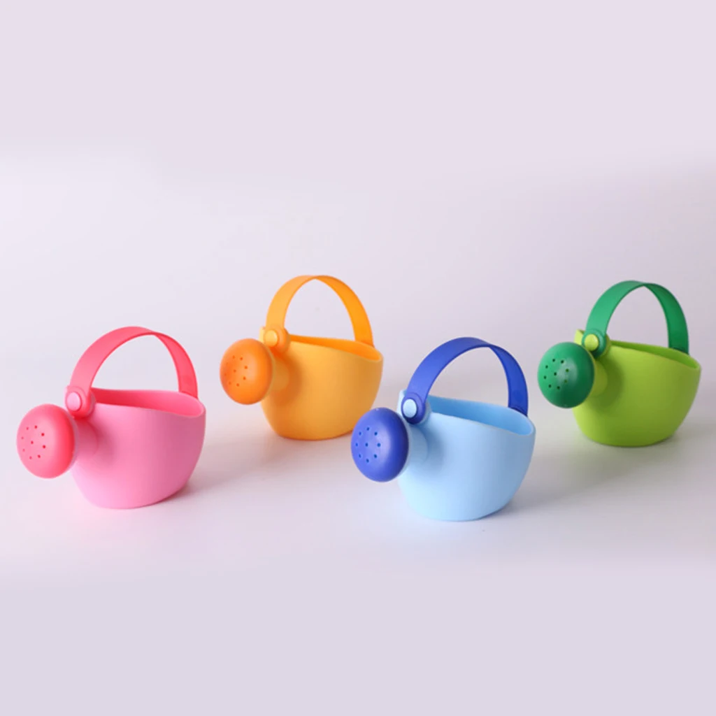 Lovely Watering Can Kids Beach Sand Bath Toy Pretend Game Garden Tool Backyard Outdoor Play Preshool Toy