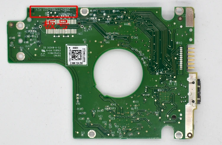 Оригинальная материнская плата для HDD PCB 2060-771961-001 REV A для жесткого диска USB 3,0