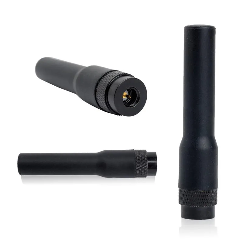 Morbido Breve Uhf Vhf Dual Band Sma Maschio High Gain Antenna Per Yaesu Vertex Wouxun Kg-Uv8D Uv9D Linton Uv6D Etc Walkie Talkie