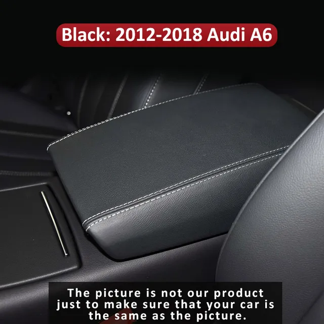 Buy Car Styling Armrest Pad Leather Center Console Arm