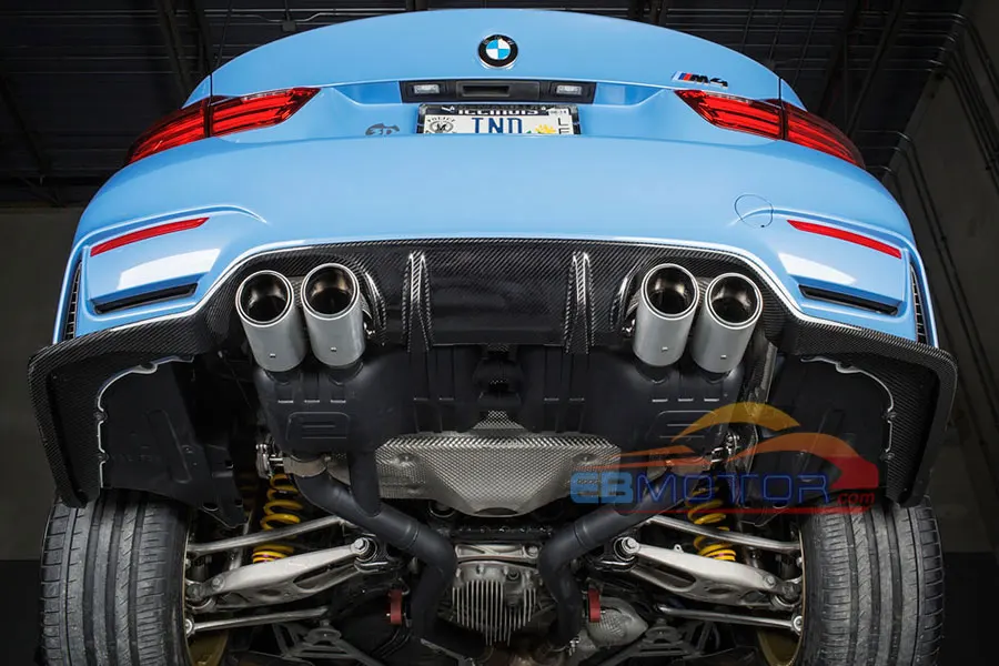 Real Carbon Fiber 3D Style Rear Diffuser for BMW F80 M3 F82 M4 2014UP B243
