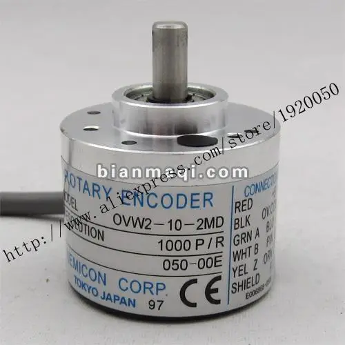 

NEMICON within the control OVW2-10-2MD rotary encoder shaft diameter 6mm outer diameter 38mm1000 line