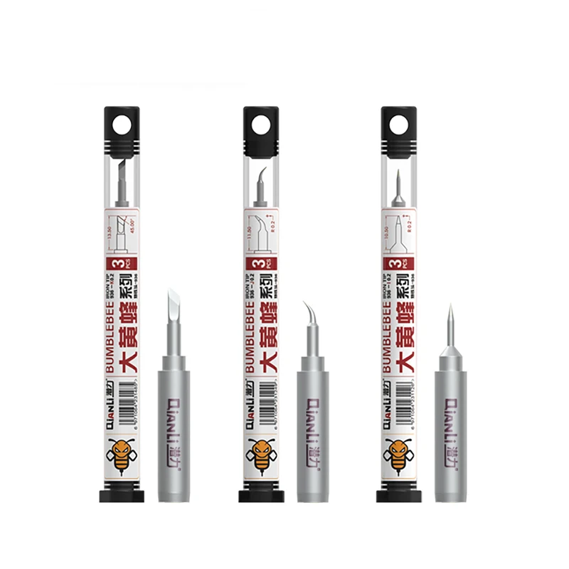 

Qianli Tool Universal 936 Soldering Iron Tip 3Pcs/lot High Quality Lead Free Welding Tips for BGA Soldering Rework
