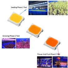 Full Spectrum SMD LED 2835 3V 120ma  Grow LED Chip Special For Grow Light Seeding Phase  Growing Phase Flower and Fruit Phase
