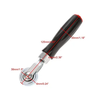 

Trap Roller patch tyre Trucks Repair Tool Puncture Inner tube Remover Air For Car Black Wooden Handle Ball bearing