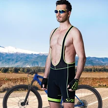 Santic НОВОЕ ПОСТУПЛЕНИЕ ЛЕТНИЙ импортировано из Италии тканевая Подушка Pad дышащая одежда для езды на велосипеде Для мужчин Велоспорт мягкий велотрусы Pro Fit