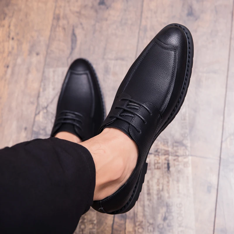 italian genuine leather shoes men formal designer dress male footwear high quality spring wedding office oxfords shoes for men (16)