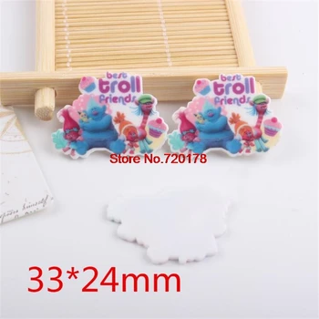 

Cartoon troll Acrylic flatback planar resin diy decoration crafts DIY handmade materials ALRET1425