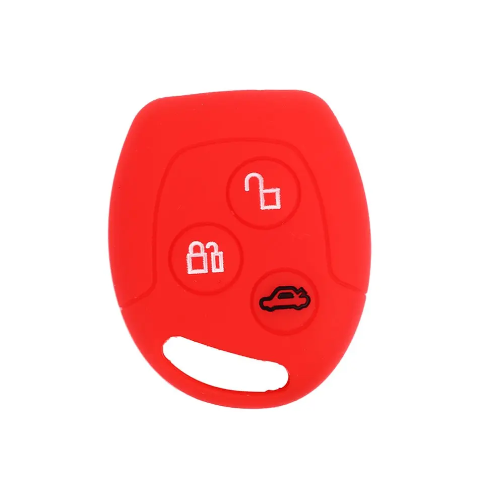 Car Remote Control Silicone Protective Sleeve Case For Ford New